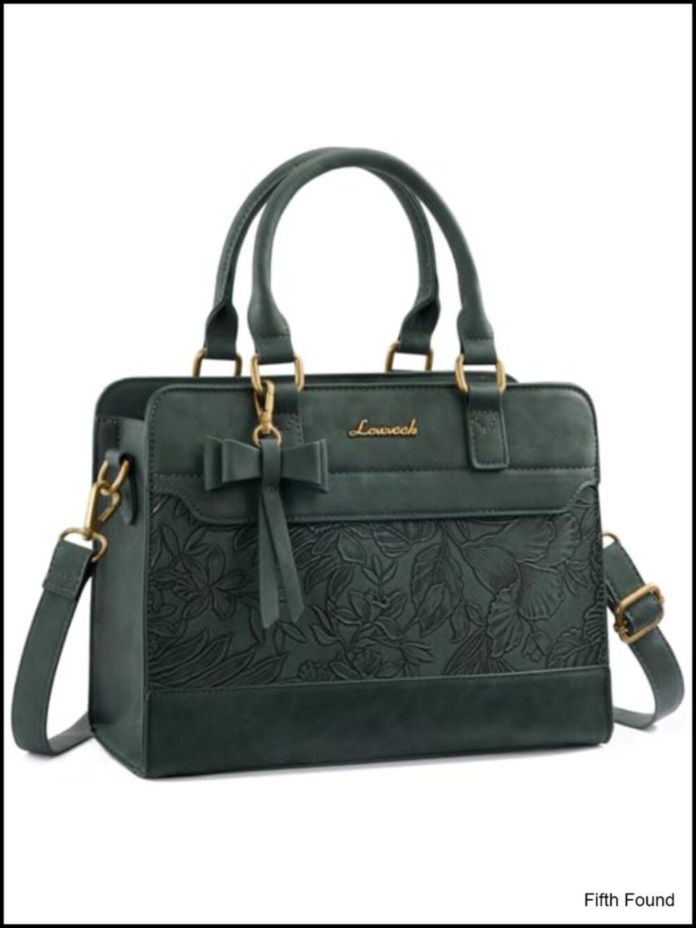 Cross-Grain PU Leather Satchel Tote with Zipper Detachable Crossbody Strap